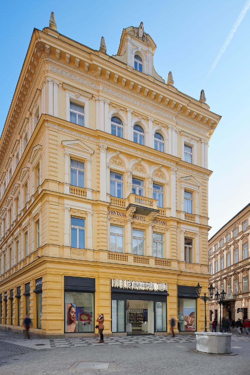 Ventana Hotel Praga Exterior foto